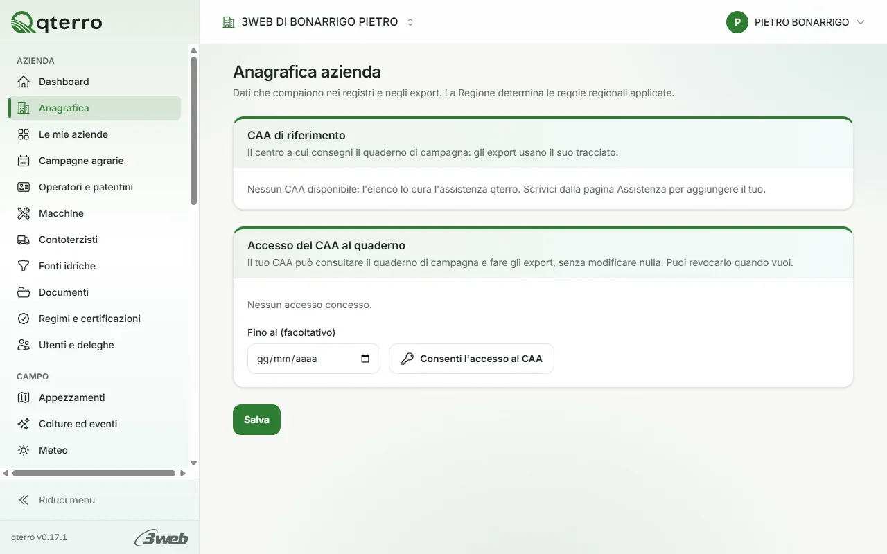 software per agronomi