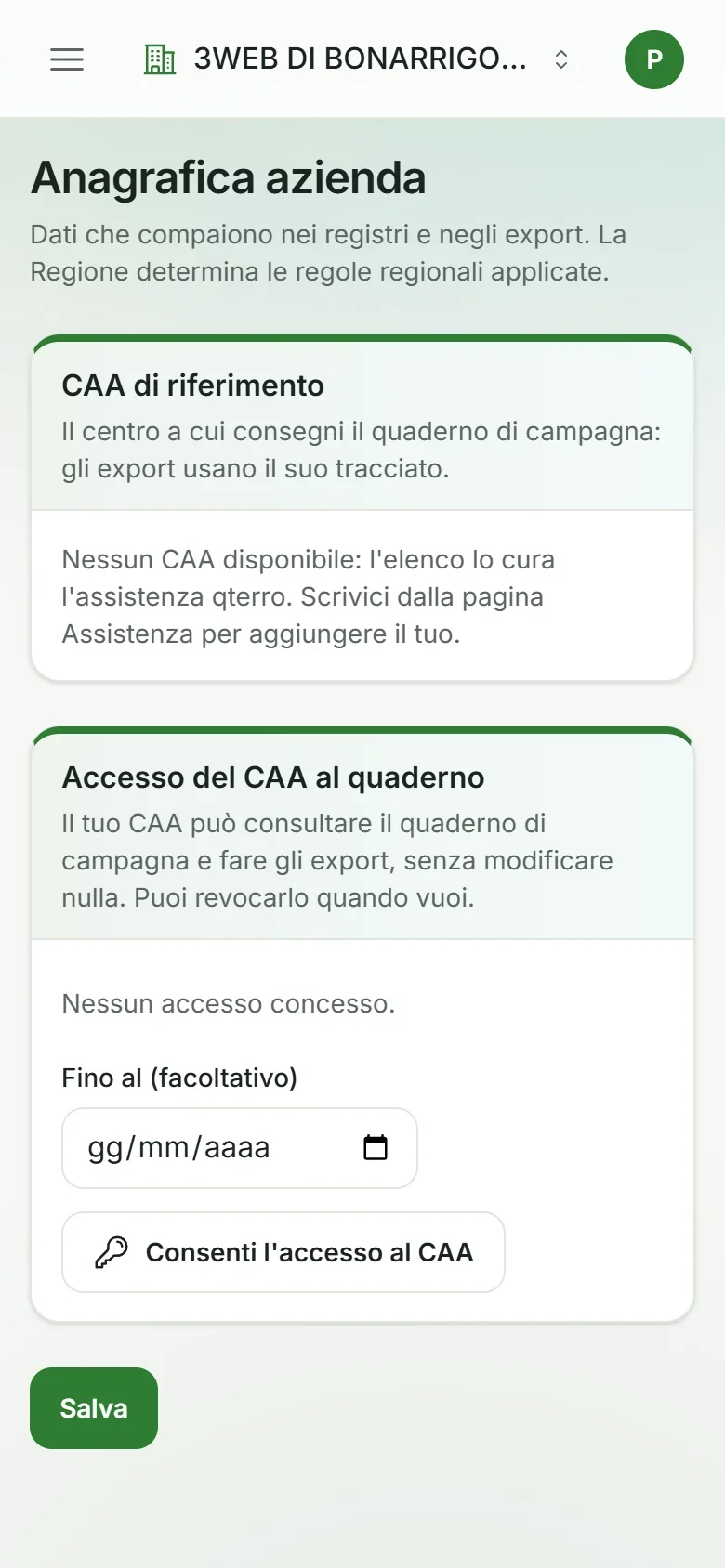 software per agronomi